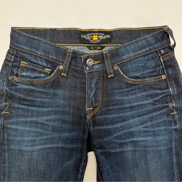 CCO - Lucky Brand Zoe Straight Jeans W26 L32, made in USA - Picture 8 of 13